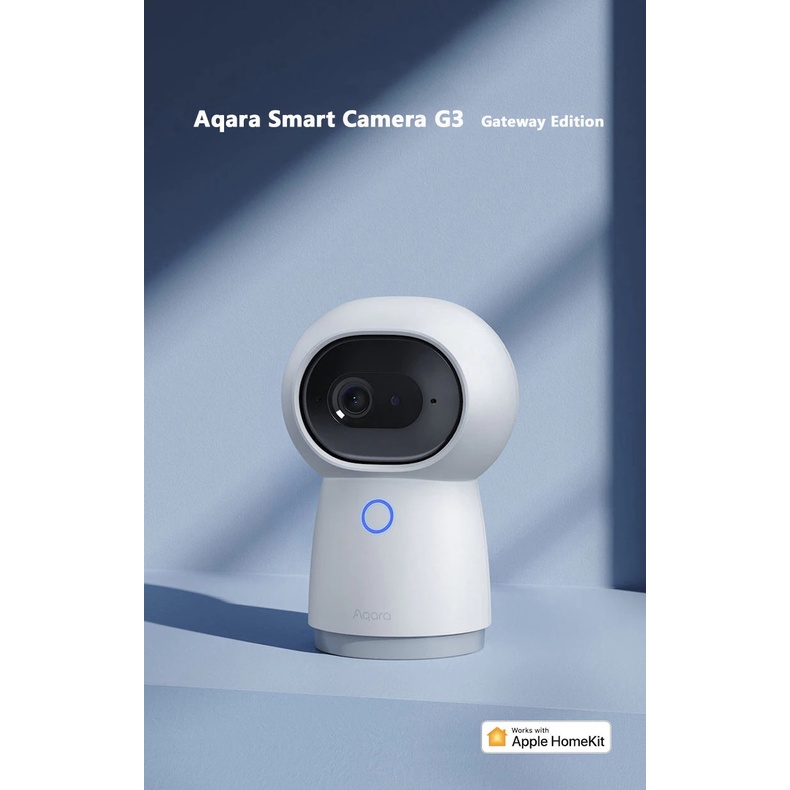 Camera thông minh Aqara G3 - Xoay 360 độ nét 2K, Nhận diện cử chỉ, Điều khiển hồng ngoại IR /Zigbee, TT HomeKit