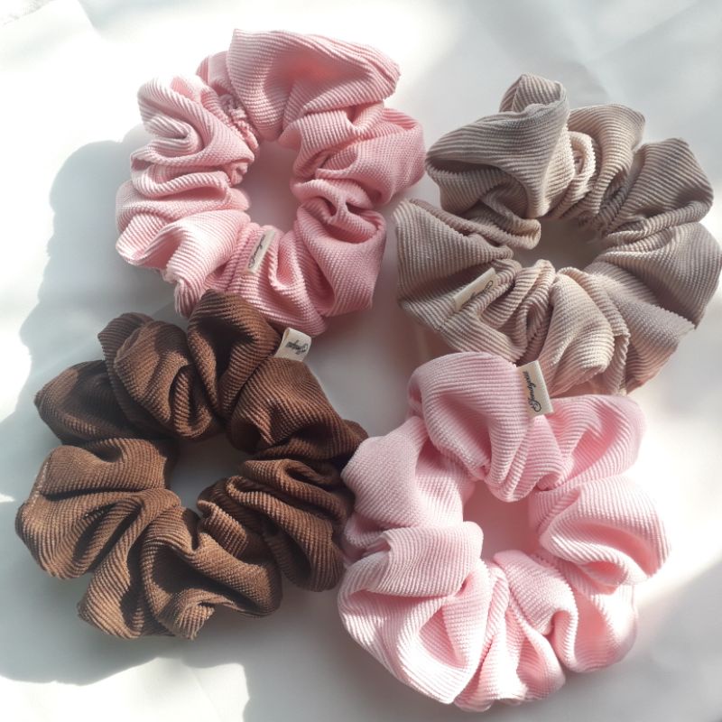Cột tóc / scrunchies nhung tăm Jendyciii.
