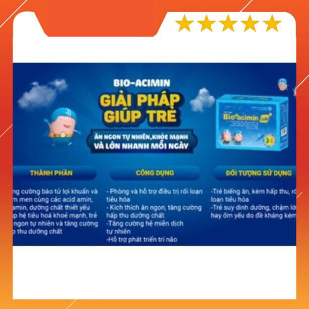 Bio-Acimin Gold+ - Cốm vi sinh giúp tiêu hoá khoẻ, trẻ ăn ngon | Thế Giới Skin Care