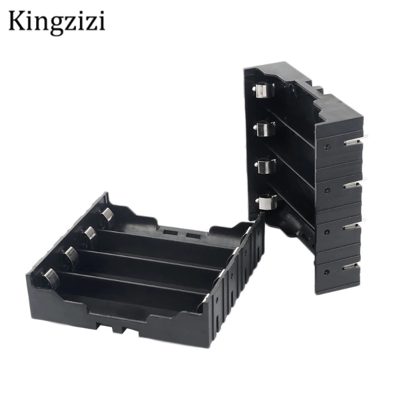 Hộp đựng 4 pin 18650 cứng chuyên dùng cho sạc dự phòng DIY