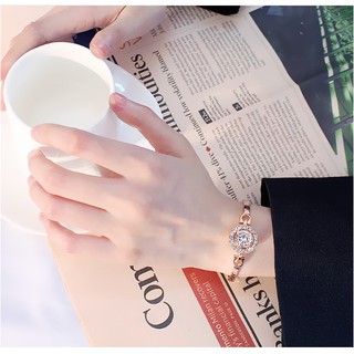 Lắc Tay Đính Đá Pha Lê Cao Cấp