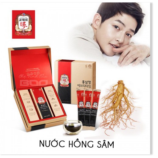 Nước Hồng Sâm Chính Phủ Hàn Quốc KGC Extra Everytime 30 gói x 10ml - Hàng Chính Hãng