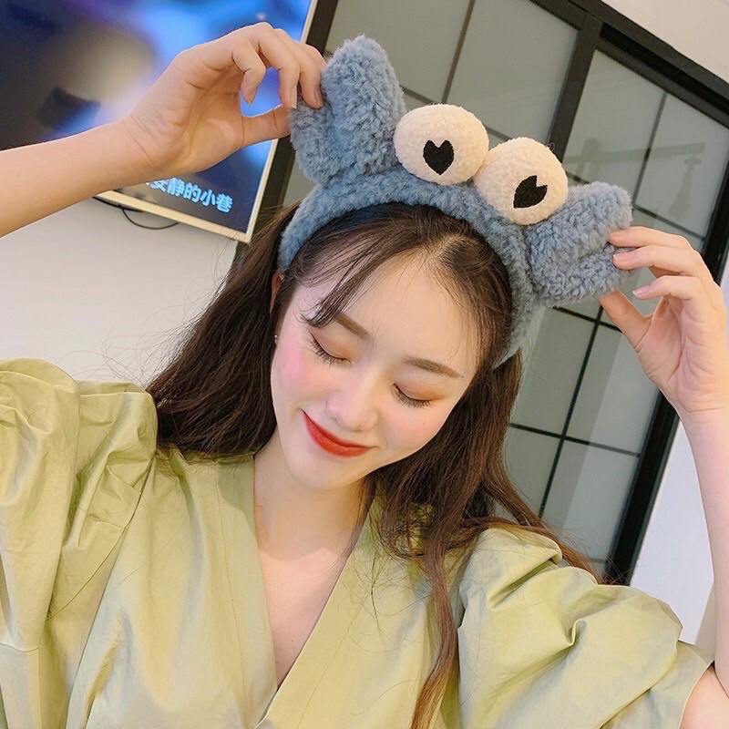 Cài Tóc Bờm Băng Đô Hình Con Cua Dễ Thương Cute Xinh Xắn Cho Nữ