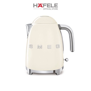 Ấm đun nước smeg klf03creu 1,7l - màu kem
