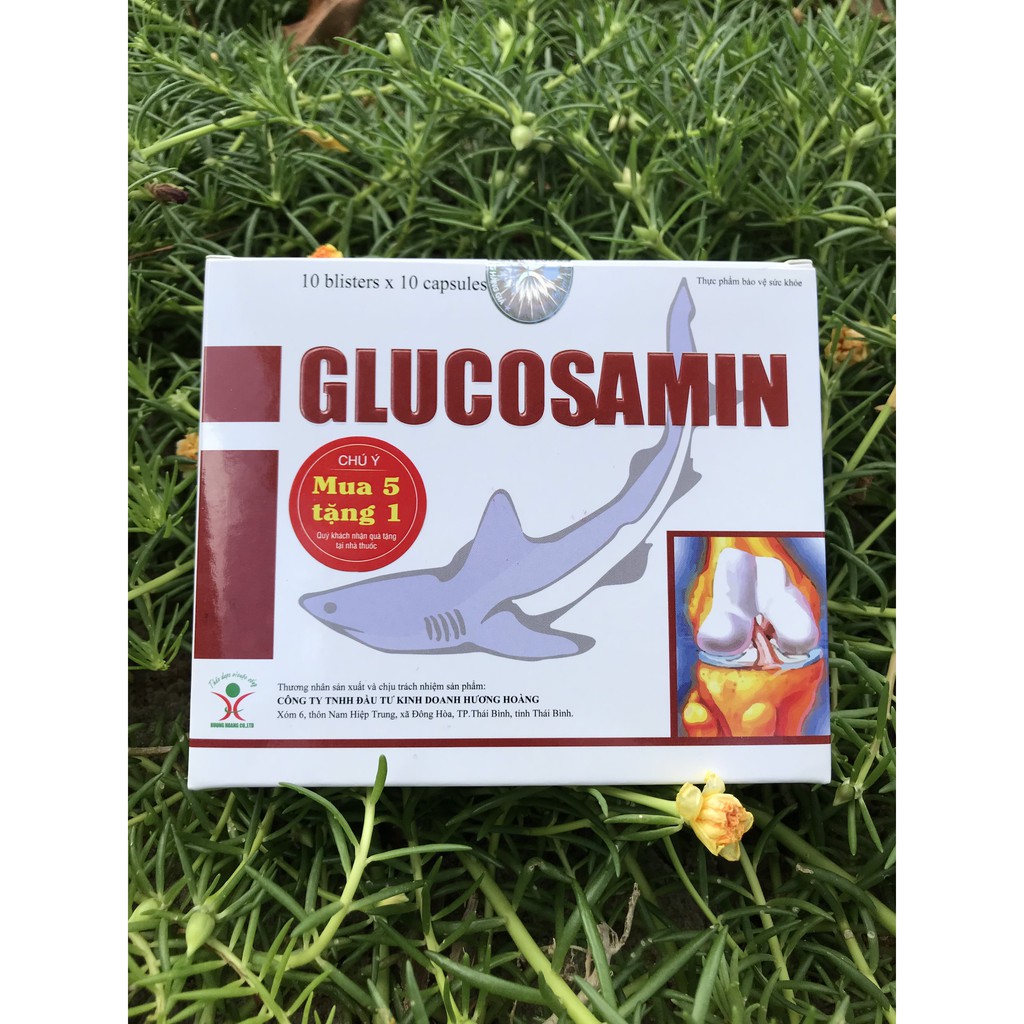 Viên uống bổ xương khớp, tạo sụn GLUCOSAMIN hàm lượng cao giúp trơn khớp, giảm thoái hóa và khô khớp