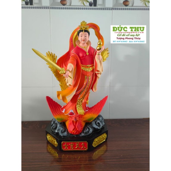 Tượng Cửu Thiên Huyền Nữ 40cm