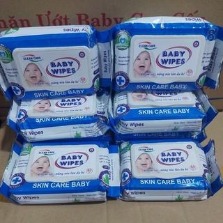 [ Combo 10 Gói ] Khăn Ướt Baby Wipes 80g.