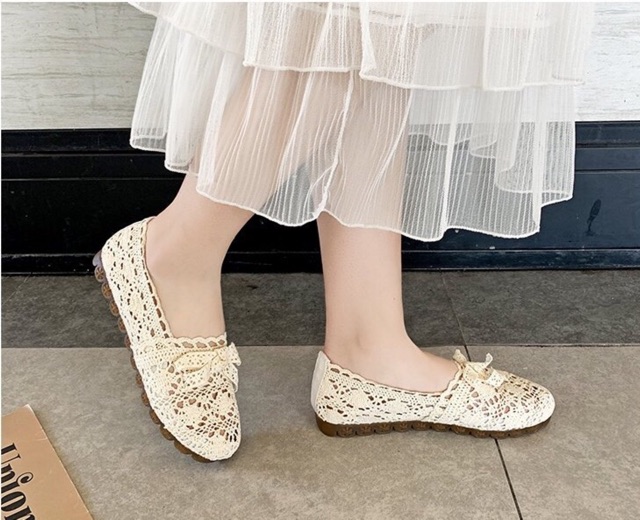 GIÀY BÚP BÊ REN VINTAGE__{ SIÊU ÊM - MỀM THOÁNG } | BigBuy360 - bigbuy360.vn