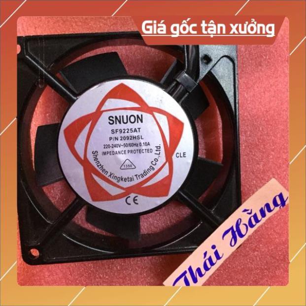 . Quạt 220 v cỡ 9 x9 cm (1 chiếc ) ..