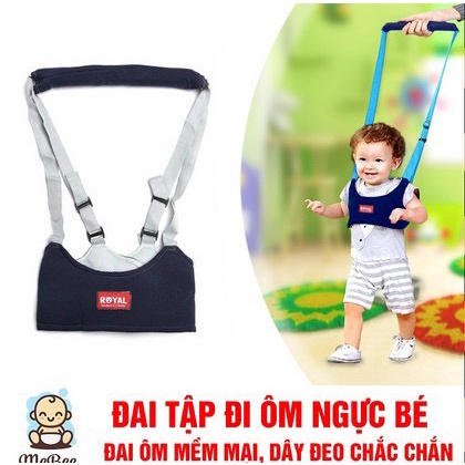 Đai tập đi cao cấp an toàn cho bé, hàng chính hãng Royal