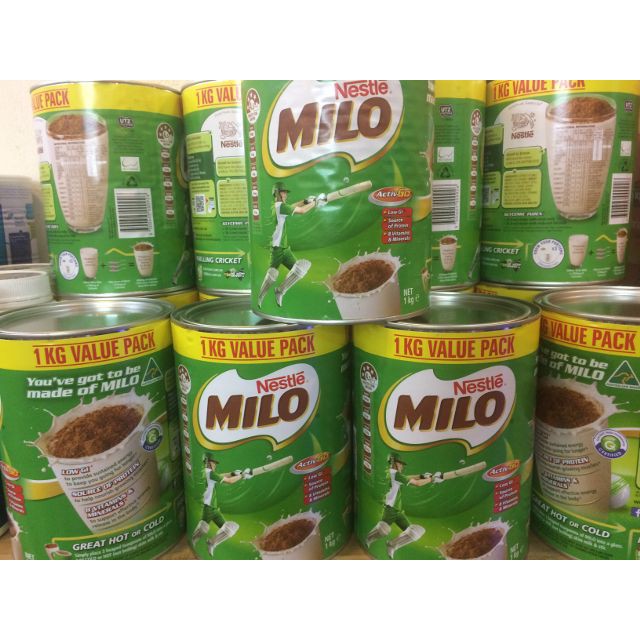 [Date 2022] Sữa bột Milo Úc Hộp 1Kg - 100% Authentic