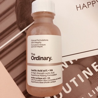 Serum Lactic Acid 10% + HA The Ordinary