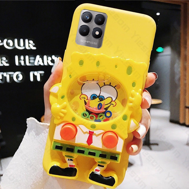 Ốp Điện Thoại Hình Chú Vịt 3D Dễ Thương Cho Realme 8i 7 5 Pro C21Y C25Y C21 C20 C17 7i C15 C12 C25 C25S