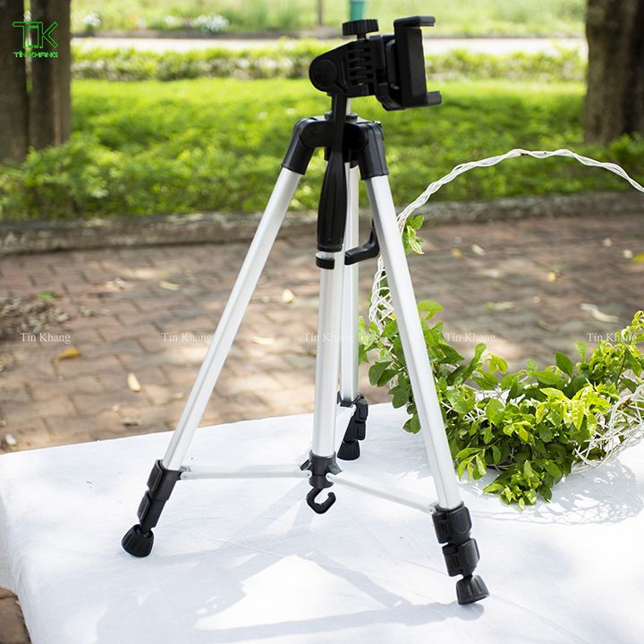 Chân Đỡ Máy Ảnh Điện Thoại Cao 1M5 -Tripods Máy Ảnh Điện Thoại Chuyên Nghiệp 3366 - Tặng Kẹp Điện Thoại Và Remote