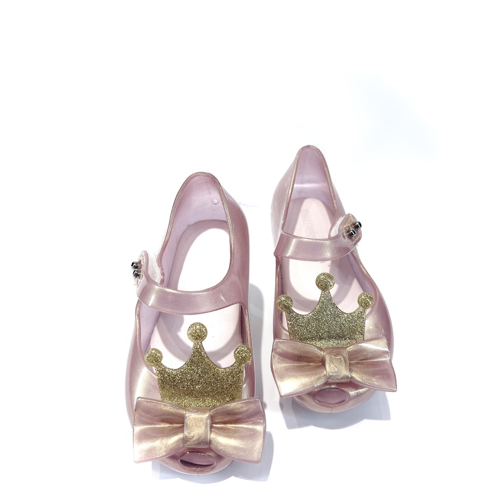Giày nhựa vương miện Mel êm chân cho bé gái