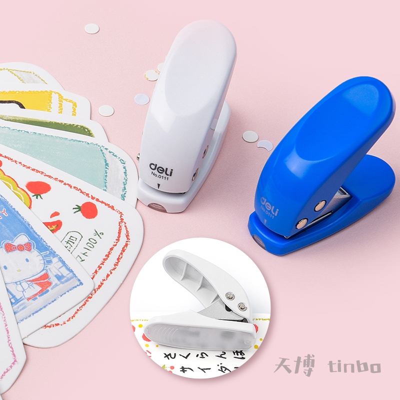 Dụng Cụ Bấm Lỗ Giấy Mini Tiện Dụng