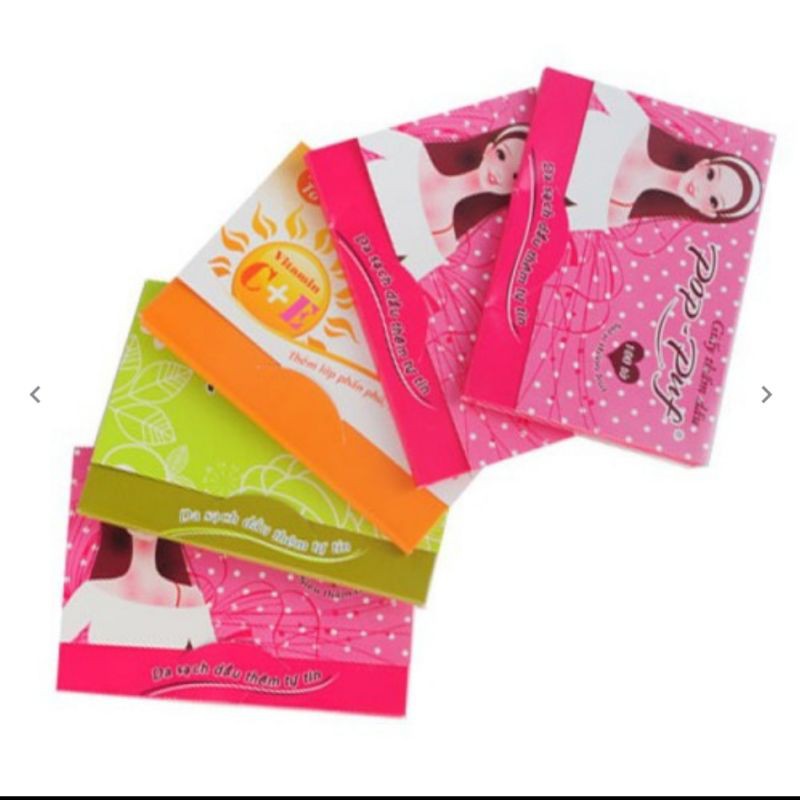 giấy thấm dầu Pop-puf 100 tờ