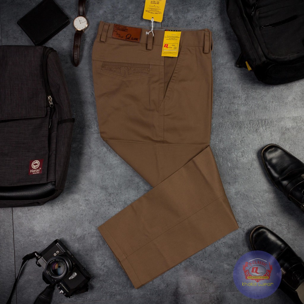 QUẦN KAKI TRUNG NIÊN NAM FORM CHUẨN ỐNG RỘNG TỪ 45-80KG