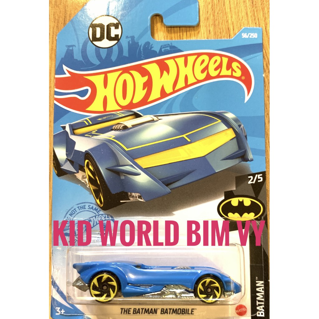[Mã LIFE0503TOYS giảm 10% đơn 0Đ] Xe mô hình Hot Wheels basic The Batman Batmobile GTB56, 40K.