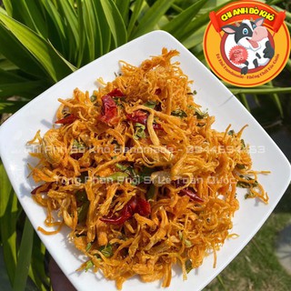[100% Gà Ta] Khô Gà Ta Lá Chanh Đặc Biệt - Khô Gà HandMade làm từ 100 Gà Ta (không Gà Tây) - Bò Khô Chi Anh