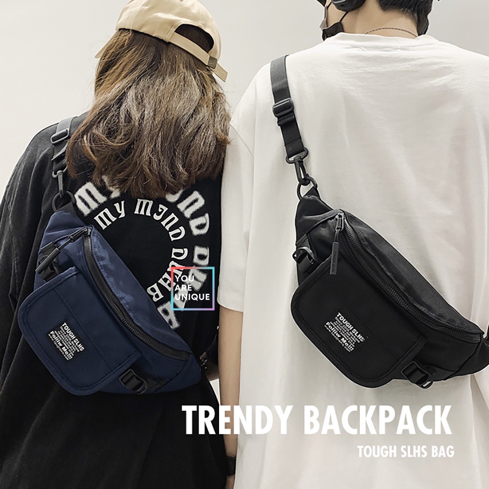 [MUA LIỀN TAY] Túi đeo hông UNISEX cho nam và nữ, phong cách thời trang, chống thấm nước, khoang túi rộng | BigBuy360 - bigbuy360.vn