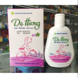 Dung dịch vệ sinh phụ nữ Dạ Hương bạn gái hồng 100ml