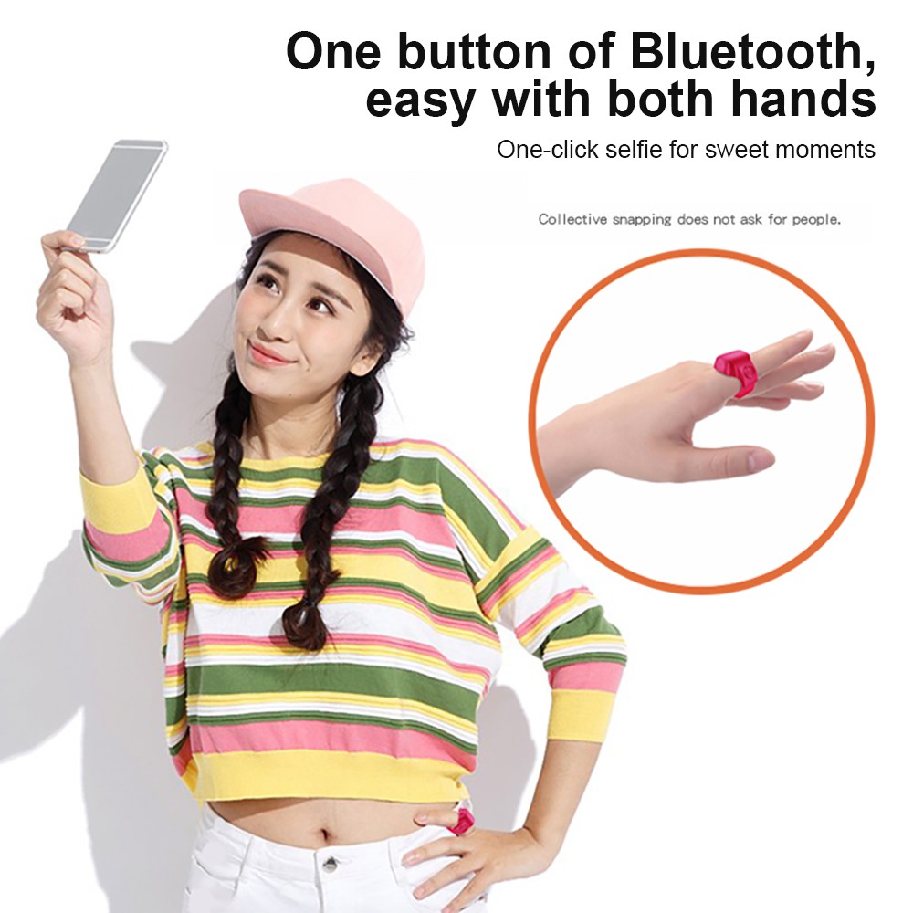 Nhẫn Đeo Tay Thông Minh Kết Nối Bluetooth 5.1