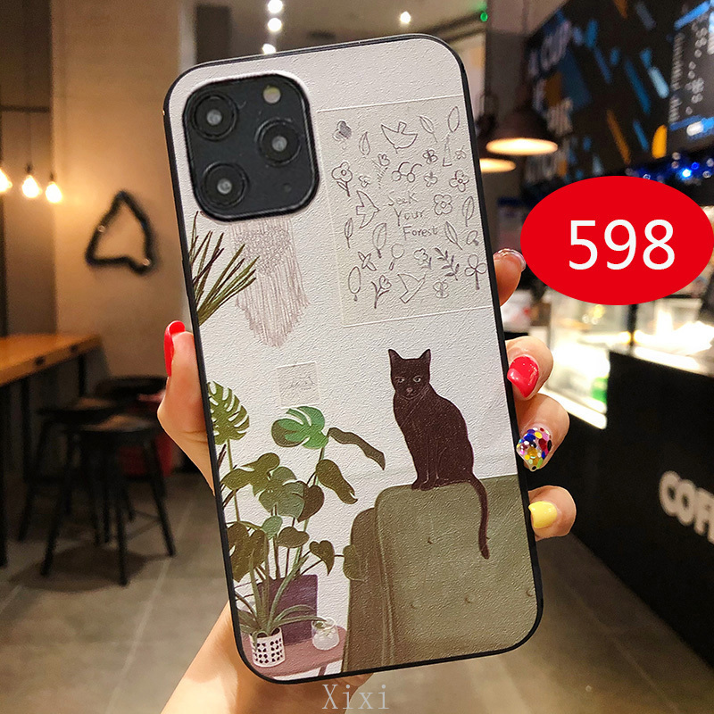 Ốp Lưng Tpu Mềm In Hình Mèo Hoạt Hình Đáng Yêu Cho Samsung Galaxy Note 20 Ultra Note 10 Lite Note 10 + 9 8 S20Fe S20 Ultra