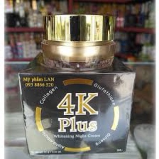 Kem 4K Plus đen đỏ trái cây Berry Thái Lan