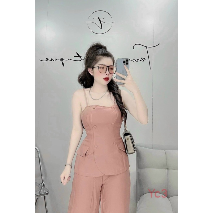 SÉT NỮ DÀI HAI DÂY CHẤT COTTON LẠNH CỰC XINH CHO CÁC QUÝ CÔ