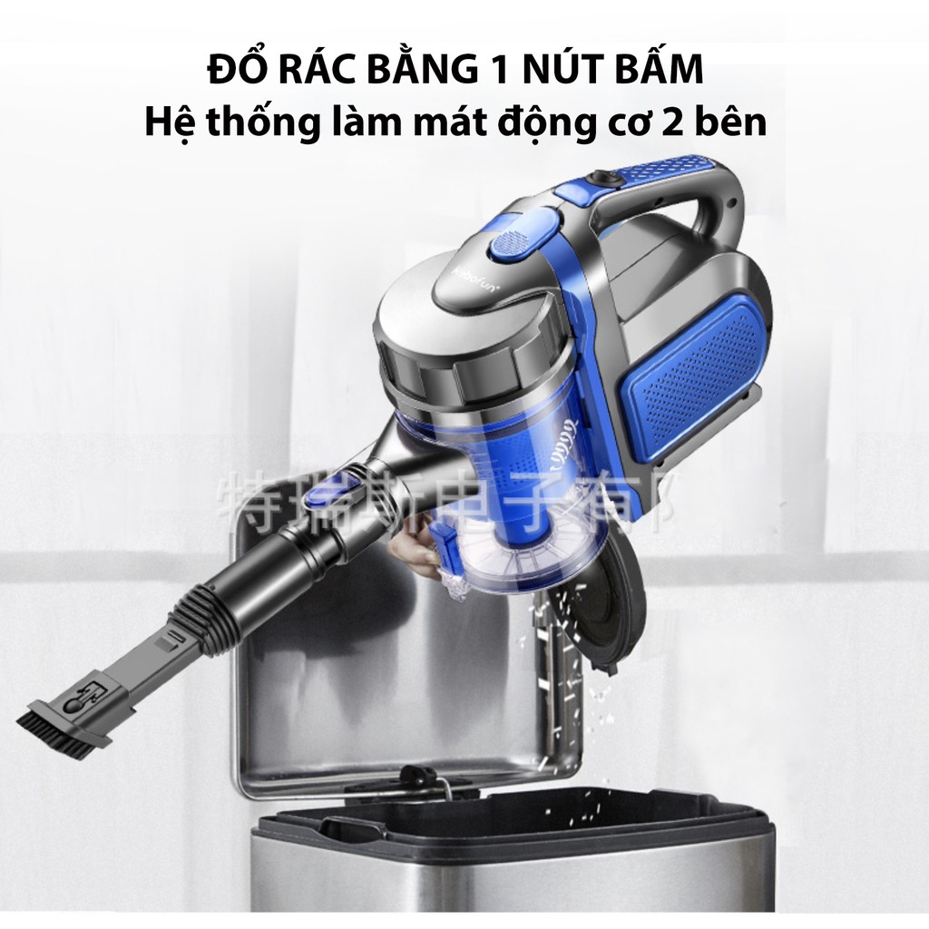 [Mã ELMS5 giảm 7% đơn 300K] Máy Hút Bụi Cầm Tay KB - F08 Thế Hệ Mới 600W bộ lọc có thể rửa nước | BigBuy360 - bigbuy360.vn