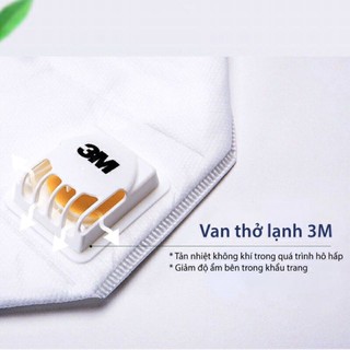 Khẩu trang 3M 9001  - 9001V ( CÓ VAN LỌC KHÍ )