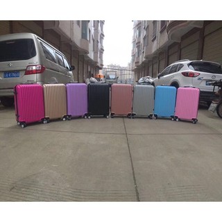 combo vali nhựa mã sọc (20+24)