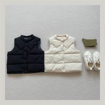 Áo phao Gile Hàn cho bé trai, bé gái phối đồ cực đỉnh