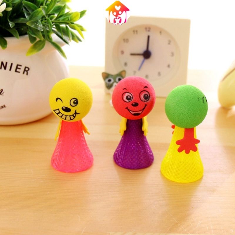 Đồ chơi vui nhộn Elf Emoji búp bê nảy phát sáng nhiều biểu tượng đáng yêu