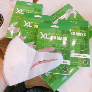 Khẩu trang 3d xuân lai hộp 10cai