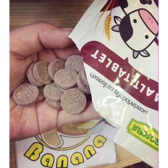 5 gói kẹo bò sữa Thái lan