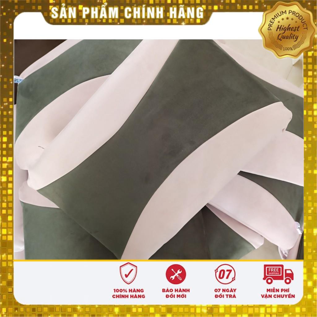 [CAM KẾT CHÍNH HÃNG] Vỏ gối Oval 60x40 Cao su Non cao cấp, Gối ngủ nhanh, chống đau mỏi vai gáy