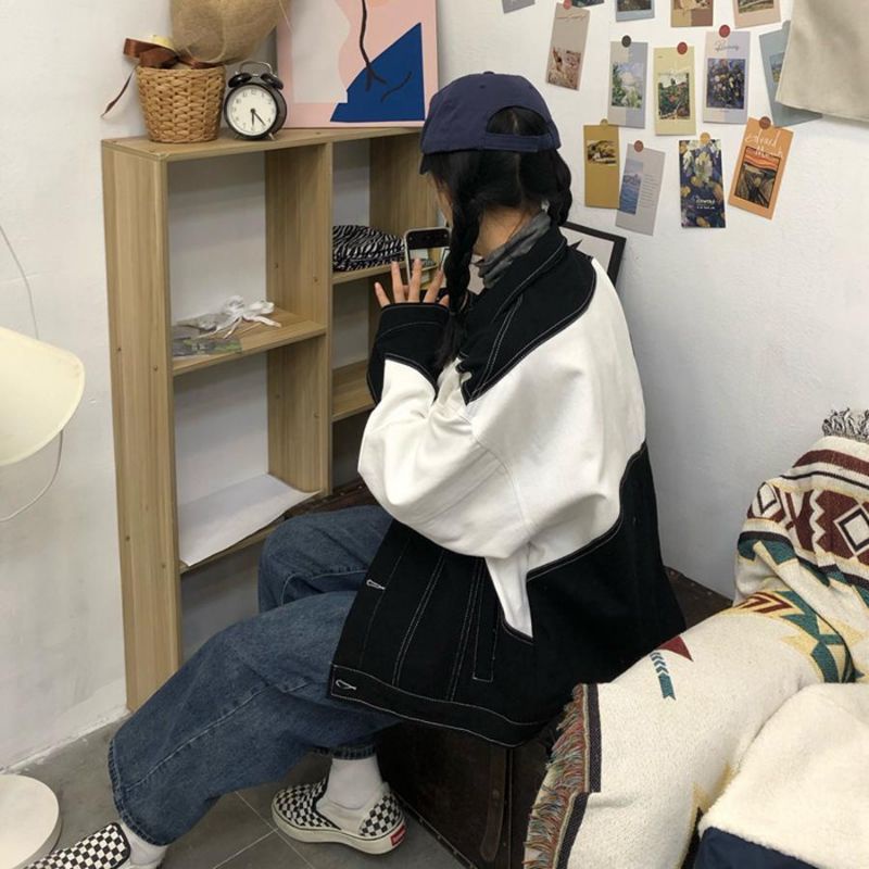 ST314/21 ❄️❄️ÁO KHOÁC JEANS THU ĐÔNG❄️❄️