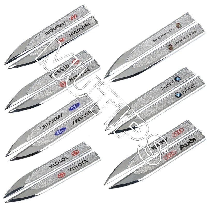 Set 2 Miếng Dán Logo Bằng Kim Loại Đính Đá Trang Trí Cửa Xe Hơi Mazda 2 3 CX5 CX30 CX8 CX3 Mazda2 6 5 bl gp