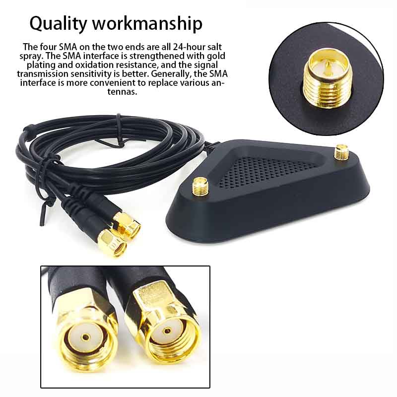 Cáp Ăng Ten Wifi Không Dây 2.4G/5G Đế Hút Nam Châm