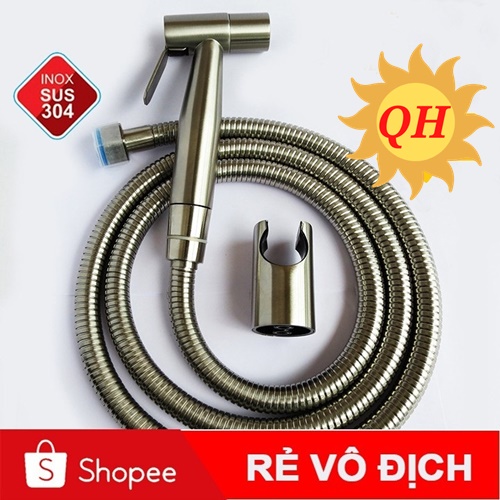 FULL VIDEO XỊT INOX 304 SIÊU MẠNH - Bộ vòi xịt vệ sinh inox 304 cao cấp bền với mọi môi trường