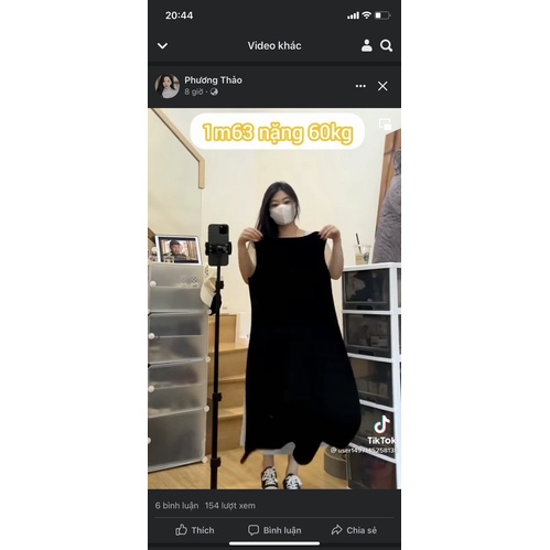 Váy hai dây len tăm dày dặn, co dãn - che khuyết điểm bụng, dành cho nữ đi chơi - đi học