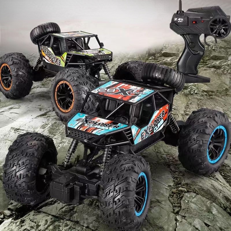 Mô Hình Xe Tải Quái Vật 4WD 40MHz 4 X 4 Bằng Hợp Kim Tỉ Lệ 1 / 16