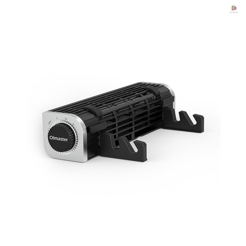 Quạt tản nhiệt Olmaster CF-1691 USB màu đen có giá đỡ cho máy tính xách tay/điện thoại
