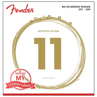 Bộ dây đàn guitar acoustic Fender 70CL cao cấp