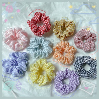 Cột tóc Scrunchies KẺ CARO