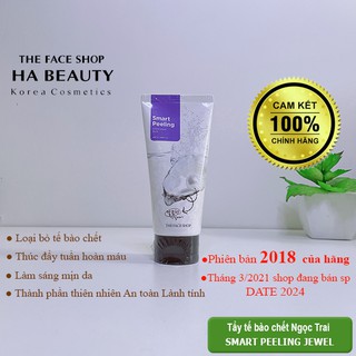 Mặt nạ kỳ trắng sáng da TheFaceShop Smart Peeling White Jewel 120ml