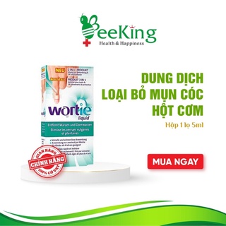 Kem chấm mụn Wortie Liquid serum ngừa mụn cơm mụn cóc Beeking BK10