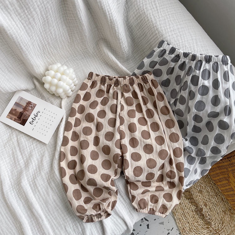 [Babycat] Hàng Có Sẵn Bán Chạy Phong Cách Hàn Quốc Nhật Bản Trong Suốt Để KemQuần Dài Chống Muỗi Thời Trang Mùa Hè Cho Bé Trai Và Gái